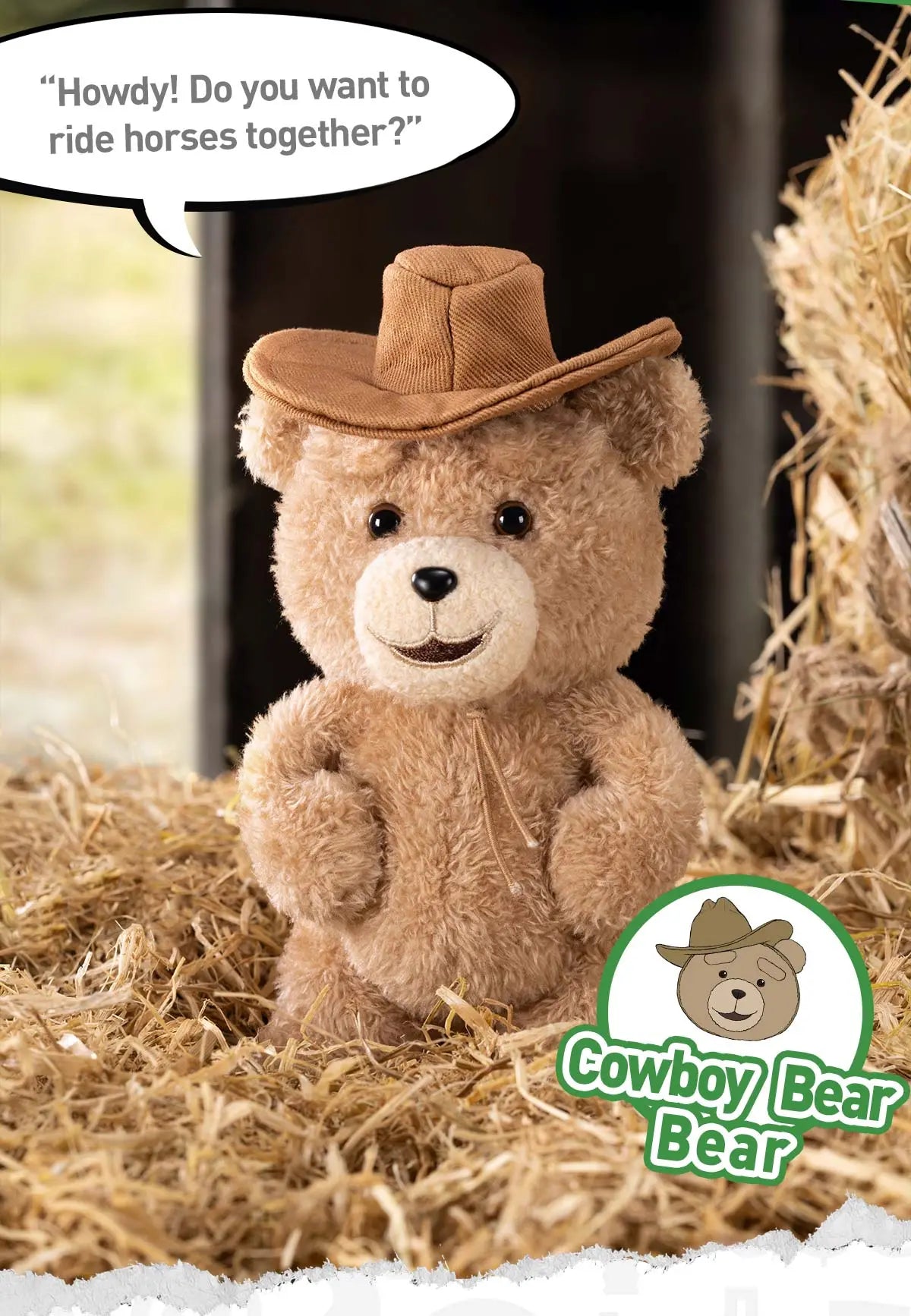 TED2 – Action Plush Pendant (Pop Mart Blind Box)