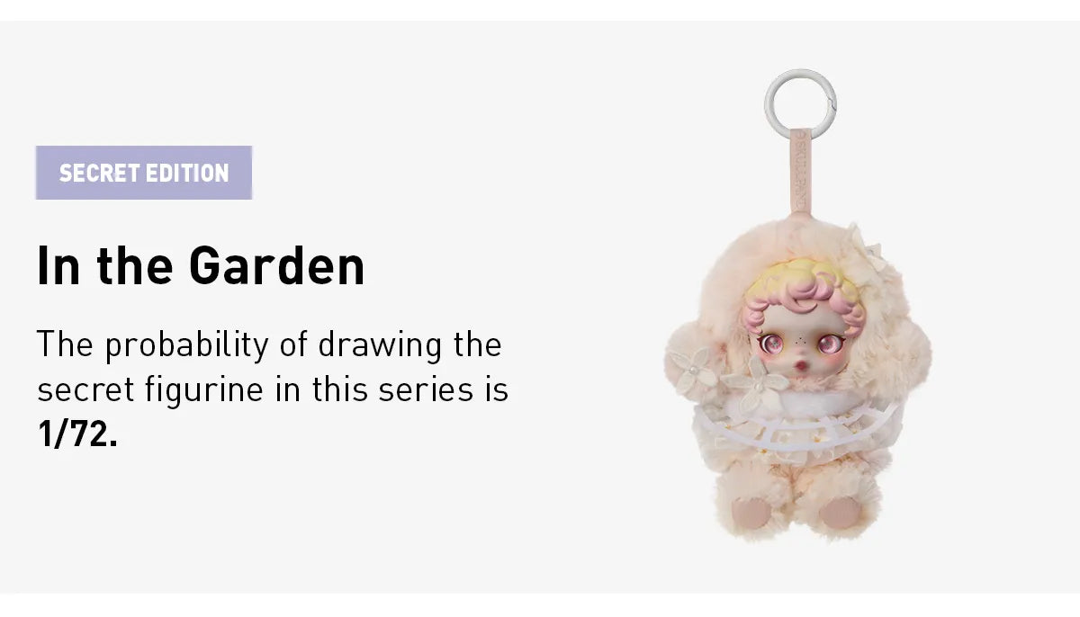 SKULLPANDA – L'impressionnisme Series Plush Doll (Blind Box)